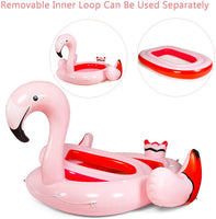 Floating Flamingo